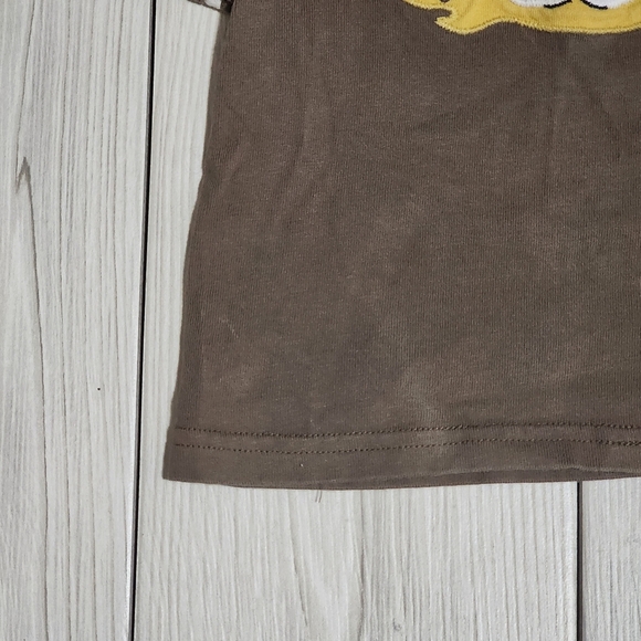 Gymboree Brown Tee with Tiger Face Size 6-12 Mo - Picture 5 of 13